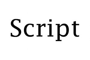 Script-Typeface
