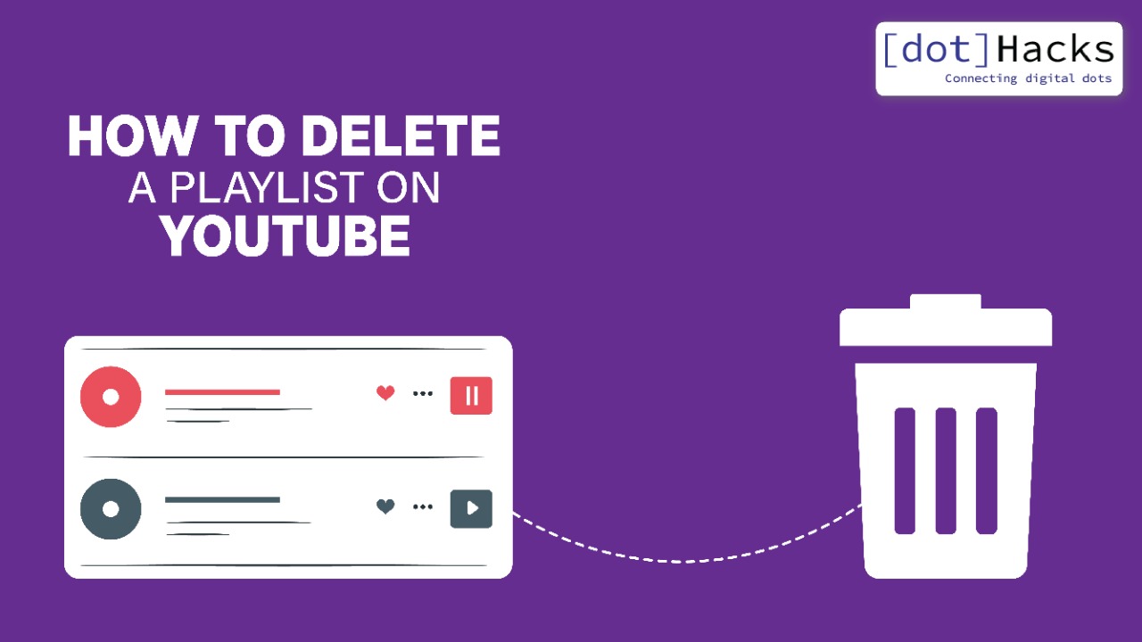 how to delete a youtube playlist