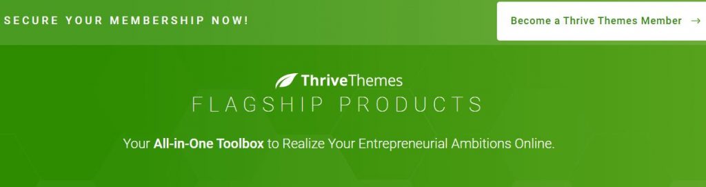 thrive themes homepage